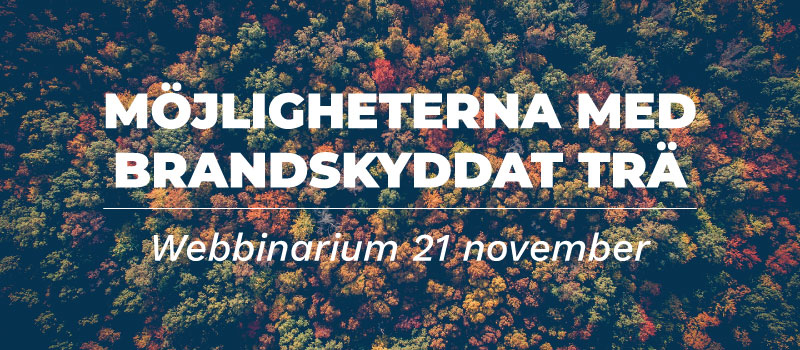 Möjligheterna med brandskyddat trä